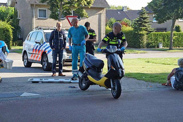 Ongeval aan de Olympiaweg Waalwijk
