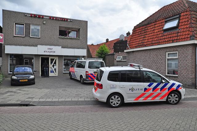 UPDATE: Geld buitgemaakt bij overval Toko aan de Eerste Zeine Waalwijk