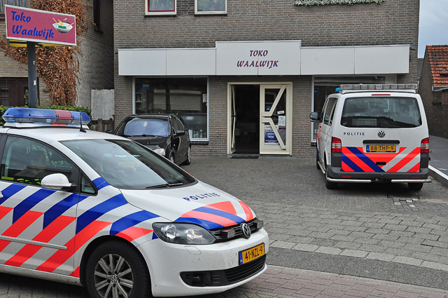 UPDATE: Geld buitgemaakt bij overval Toko aan de Eerste Zeine Waalwijk
