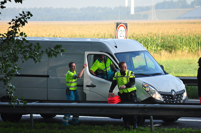 Kop-staartbotsing op A59 (Maasroute) tussen Waalwijk en Drunen