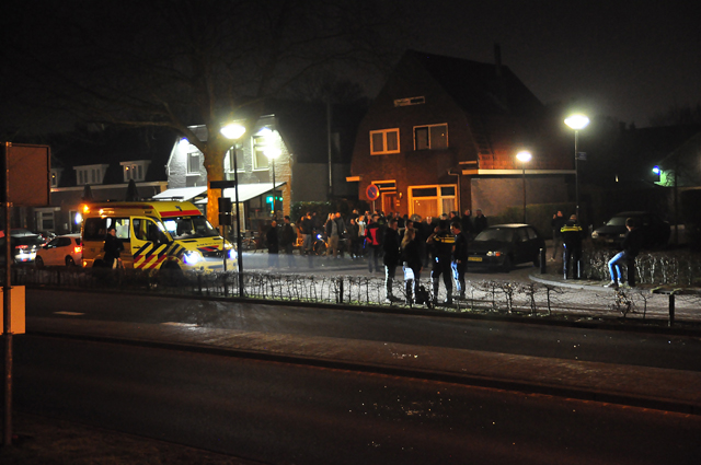 UPDATE: Man gewond bij steekpartij naast café aan de Burgemeester van der Klokkenlaan Waalwijk