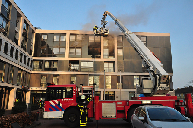 Appartementen verpleeghuis BaLaDe in Waalwijk onbewoonbaar door brand, bewoners opgevangen