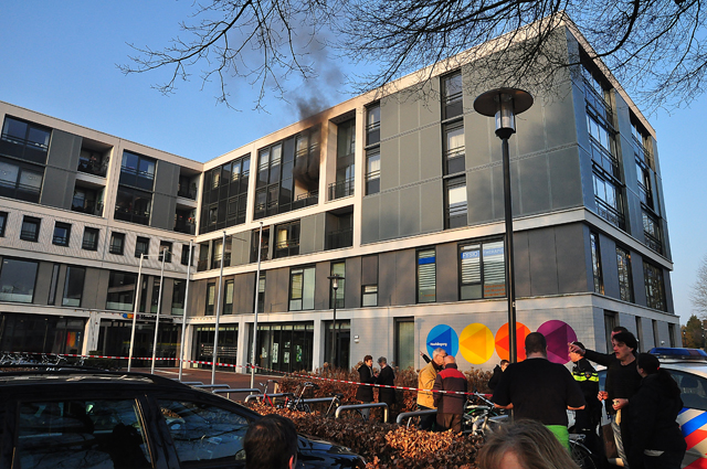 Appartementen verpleeghuis BaLaDe in Waalwijk onbewoonbaar door brand, bewoners opgevangen