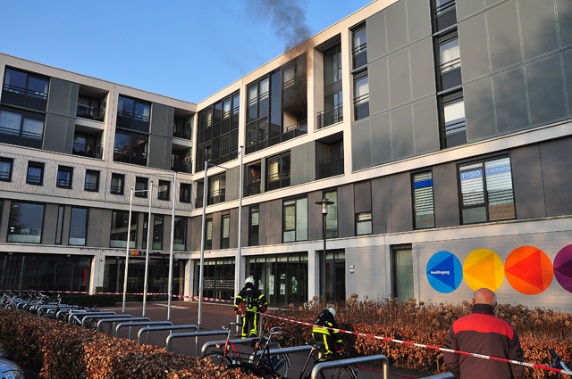 Appartementen verpleeghuis BaLaDe in Waalwijk onbewoonbaar door brand, bewoners opgevangen