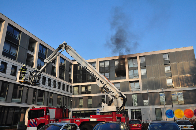 Appartementen verpleeghuis BaLaDe in Waalwijk onbewoonbaar door brand, bewoners opgevangen