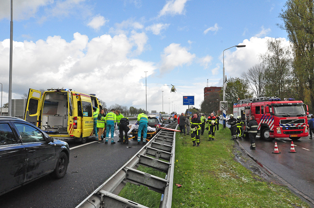 UPDATE: Zware ongelukken op A59 (Maasroute) Waalwijk
