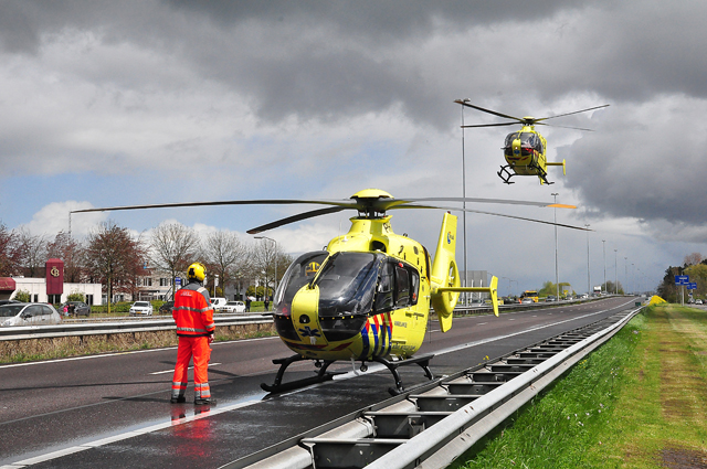 UPDATE: Zware ongelukken op A59 (Maasroute) Waalwijk