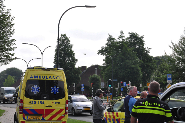 Hulpdiensten rukken massaal uit naar de Mozartlaan Waalwijk