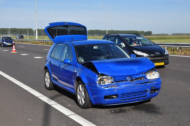 File door botsing op A59 bij Waalwijk