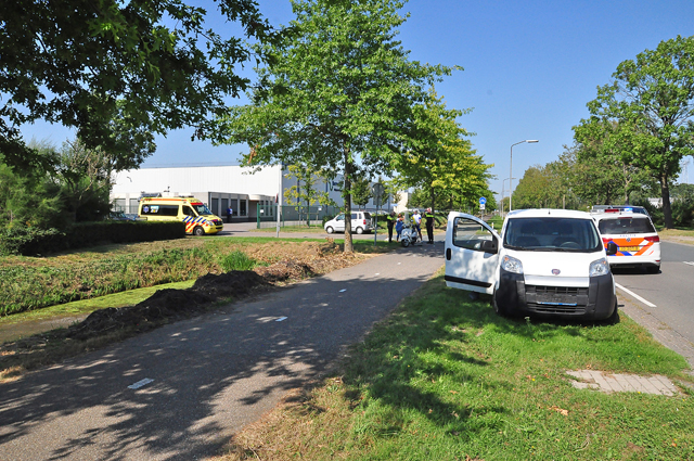 Meisje raakt gewond aan de Sluisweg Waalwijk