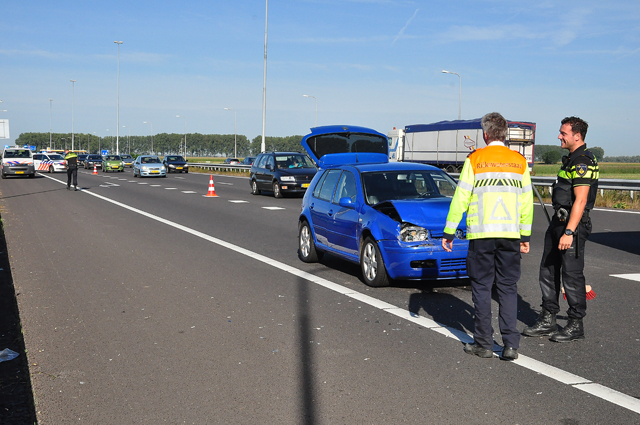 File door botsing op A59 bij Waalwijk