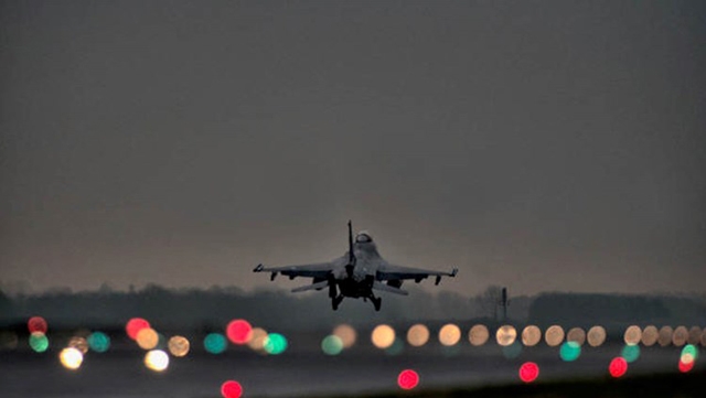 F-16’s vliegen nu ook ’s avonds boven Brabant