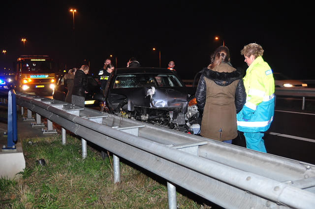 File door ongeluk op A59 bij Waalwijk