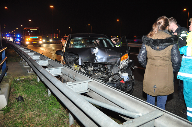 File door ongeluk op A59 bij Waalwijk