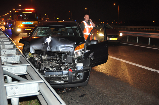 File door ongeluk op A59 bij Waalwijk