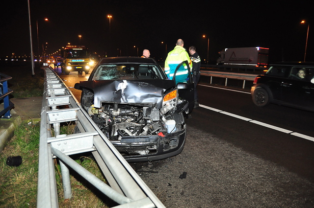 File door ongeluk op A59 bij Waalwijk