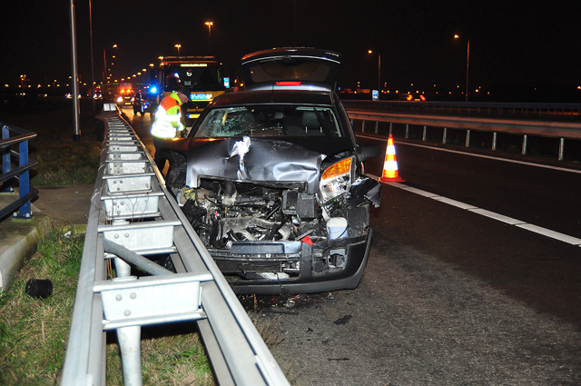 File door ongeluk op A59 bij Waalwijk