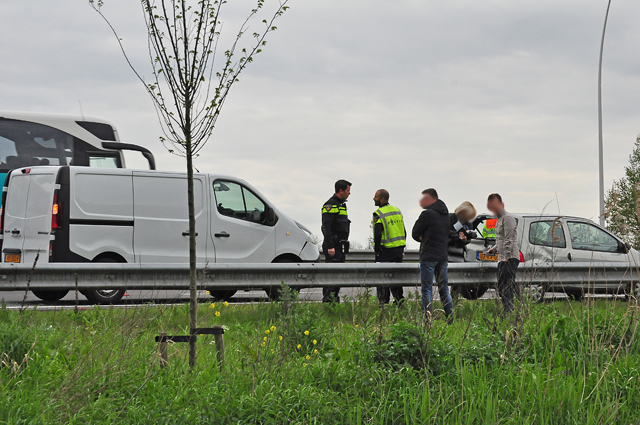 Ongeval op de Midden-Brabantweg Waalwijk