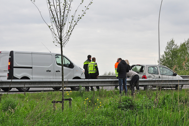 Ongeval op de Midden-Brabantweg Waalwijk