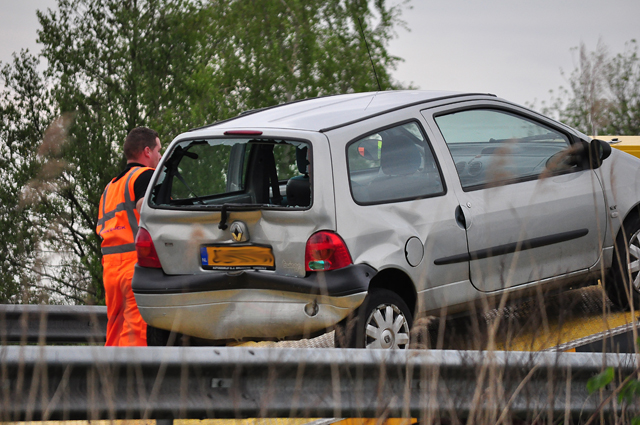 Ongeval op de Midden-Brabantweg Waalwijk