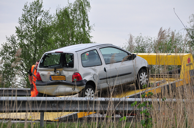 Ongeval op de Midden-Brabantweg Waalwijk