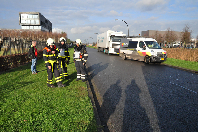 Onderzoek aan Gragtmansstraat in Waalwijk naar mogelijk gaslek