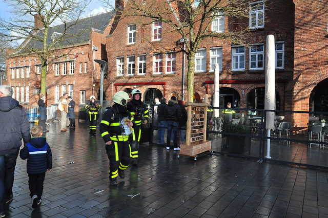 Restaurant 't Slot in Waalwijk ontruimd na brand