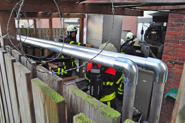 Restaurant 't Slot in Waalwijk ontruimd na brand