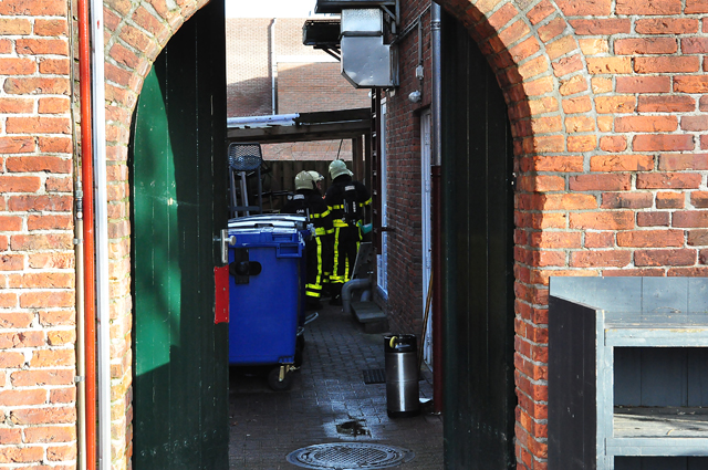 Restaurant 't Slot in Waalwijk ontruimd na brand