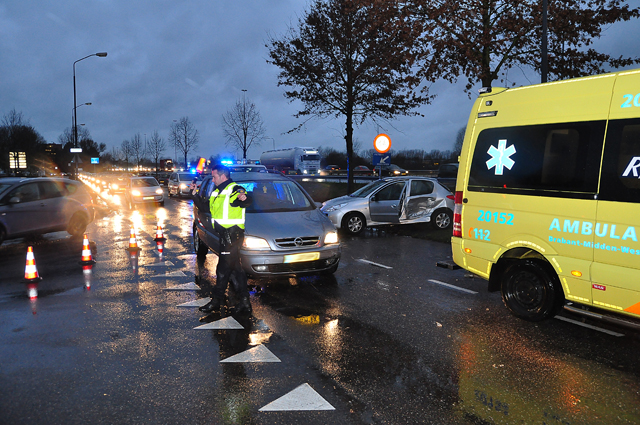 Ongeval op de Taxandriaweg Waalwijk