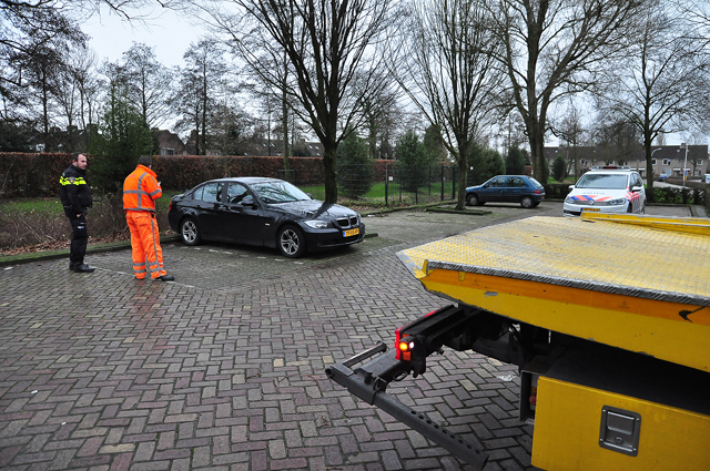 Gestolen BMW teruggevonden aan de Pastoor van der Zijlestraat in Waalwijk