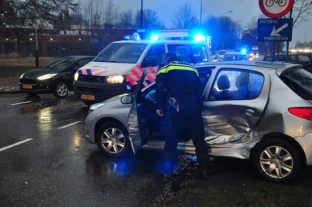 Ongeval op de Taxandriaweg Waalwijk