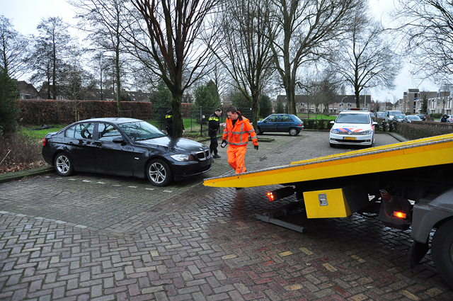 Gestolen BMW teruggevonden aan de Pastoor van der Zijlestraat in Waalwijk