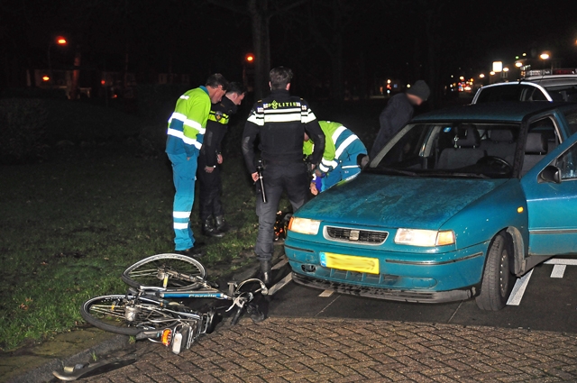 Meisje op fiets aangereden in Waalwijk