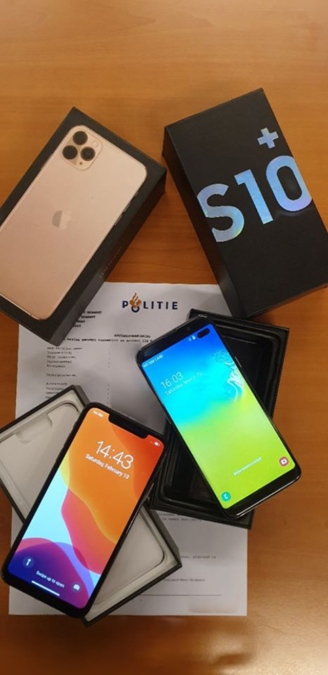 Fake telefoons in beslag genomen in Waalwijk
