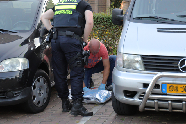 Veel politie in wijk Zanddonk Waalwijk