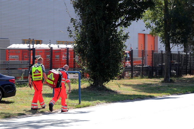 Traumahelikopter ingezet bij bedrijfsongeval aan de Sluisweg Waalwijk