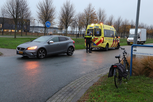 Aanrijding tussen fietser en auto aan de Keurweg/Spuiweg Waalwijk