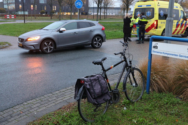Aanrijding tussen fietser en auto aan de Keurweg/Spuiweg Waalwijk