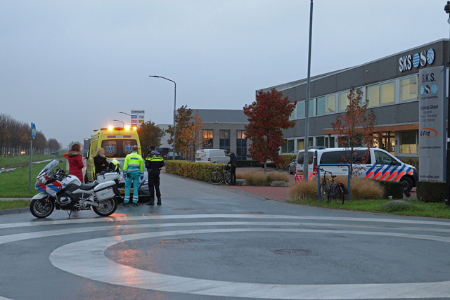 Aanrijding tussen fietser en auto aan de Keurweg/Spuiweg Waalwijk