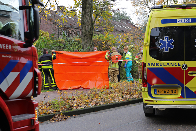 Dode gevonden in sloot aan de Bachlaan Waalwijk