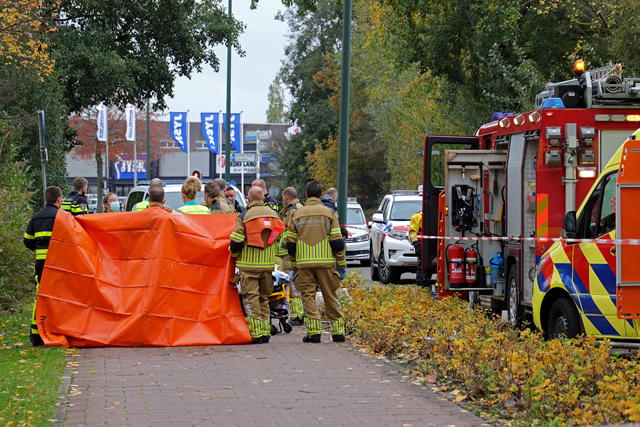 Dode gevonden in sloot aan de Bachlaan Waalwijk