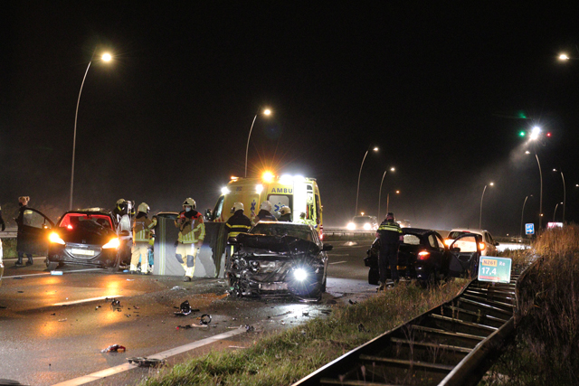 Vrouw overleden na ongeval op de Midden-Brabantweg Waalwijk