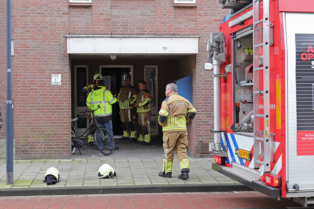 Flat ontruimd vanwege gaslek aan de Grotestraat Waalwijk