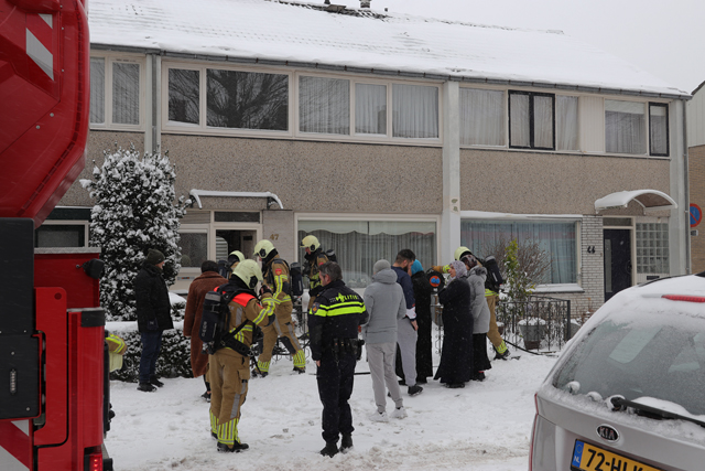CV-ketel in brand in woning aan het Europaplein Waalwijk
