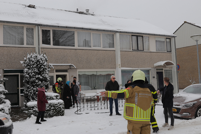 CV-ketel in brand in woning aan het Europaplein Waalwijk