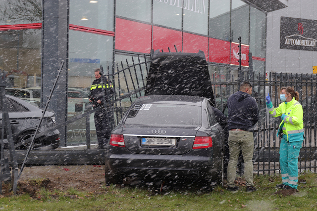 Flink ongeval aan de Havenweg Waalwijk