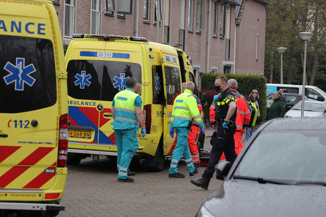 Traumahelikopter ingezet bij incident aan de Betsy Perkstraat Waalwijk