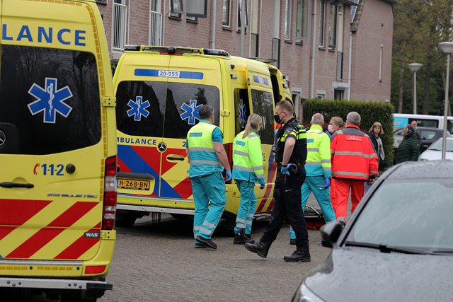 Traumahelikopter ingezet bij incident aan de Betsy Perkstraat Waalwijk