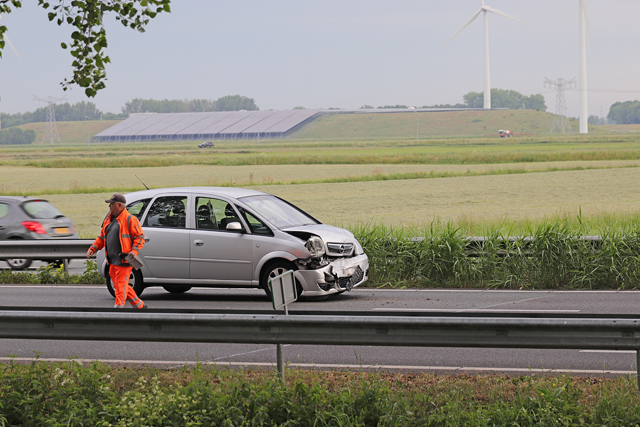 File door ongeval op de A59 (Maasroute) Waalwijk
